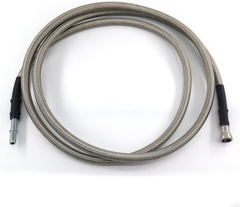 QHHR Stainless Steel Braided Fuel Lines Kit 819-816 Fit for Chevrolet Silverado/GMC 1500/2500/3500 2004-2008 - Image 5